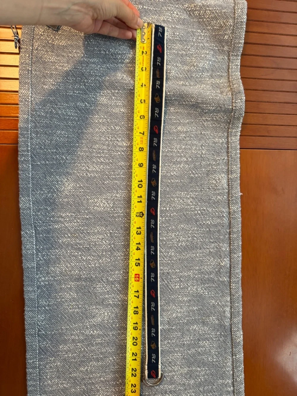 Ralph Lauren blue belt baby-toddler náutica themed lobsters 22”